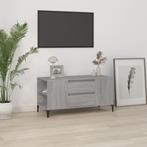 vidaXL Tv-meubel 102x44,5x50 cm bewerkt hout grijs sonoma, Huis en Inrichting, Kasten | Televisiemeubels, Nieuw, Verzenden