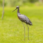 metalen beeld van een grutto, Dieren en Toebehoren, Vogels | Overige Vogels, Geslacht onbekend, Wildzangvogel