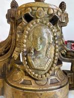 Openhaard accessoire (2) - Brons, IJzer - Louis XVI-stijl, Antiek en Kunst