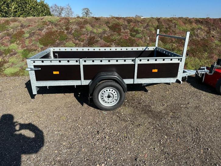 NIEUW Aanhangwagen enkelas of tandemasser div afmetingen, Auto diversen, Aanhangers en Bagagewagens, Nieuw, Ophalen