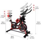 Hometrainer – Verstelbare Weerstand, LCD Display en Hartslag, Verzenden, Nieuw