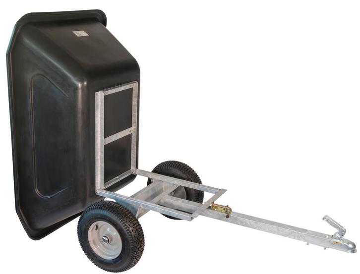 Kiep aanhanger 350 liter, voor quad en zitmaaier, Zakelijke goederen, Machines en Bouw | Tuin, Park en Bosbouw, Ophalen of Verzenden