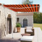 vidaXL Luifel vrijstaand automatisch 300x250 cm oranje en, Verzenden, Nieuw