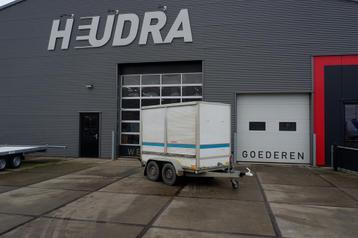 Gebruikte Verdonk gesloten bakwagen 2500kg 250x130x165cm beschikbaar voor biedingen