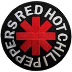 Red Hot Chili Peppers Asteriks zwart Patch off. merchandise, Ophalen of Verzenden, Nieuw, Kleding