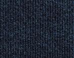 Solid Rib Blauw - Restpartij - 44 m², Huis en Inrichting, Stoffering | Vloerbedekking, Blauw, Nieuw, Ophalen of Verzenden, Tapijttegels