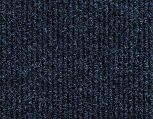 Solid Rib Blauw - Restpartij - 44 m², Huis en Inrichting, Stoffering | Vloerbedekking, Tapijttegels, Blauw, Nieuw, Ophalen of Verzenden