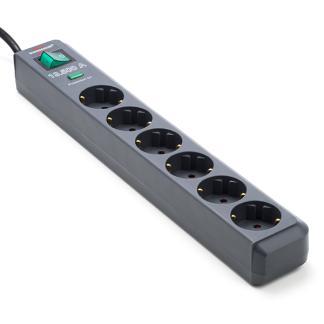 Stekkerdoos met overspanningsbeveiliging | Brennenstuhl |, Doe-het-zelf en Verbouw, Elektra en Kabels, Nieuw, Verzenden