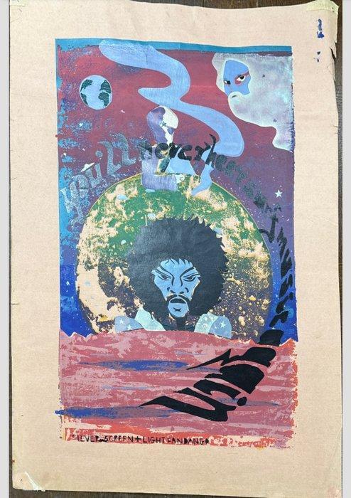 Anonymous - SILVER SCREEN + LIGHT FANDANGO - Jaren 1960, Antiek en Kunst, Kunst | Tekeningen en Foto's