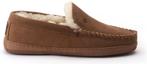 Warmbat Grizzly Men Suede Heren Sloffen - Cognac - Maat 43, Verzenden, Nieuw