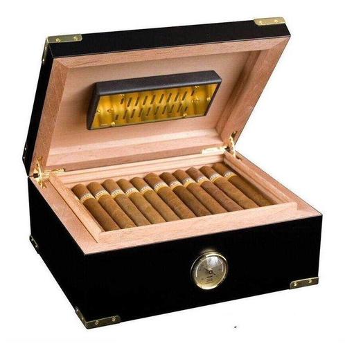 Unknown - Zonder Minimumprijs - Humidor - Deluxe - Hout,, Verzamelen, Rookartikelen, Aanstekers en Luciferdoosjes