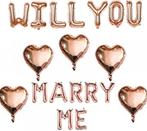 Button en slinger set huwelijksaanzoek 3-delig, Verzenden, Nieuw, Versiering, Valentijn of Romantisch