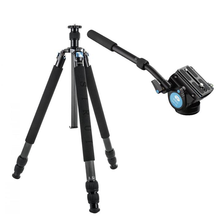 Sirui Reporter RX-3213 + VH-10 Video Head, Audio, Tv en Foto, Fotografie | Statieven en Balhoofden, Driepoot, Nieuw, 175 cm of meer