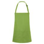 GGM Gastro | KARLOWSKY | Slabbenschort Kort Basic - Limoen |, Verzenden, Nieuw, Overige kleuren, Schort