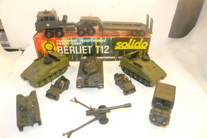 Solido, Dinky Toys 1:43 - Model militair voertuig (9) -, Hobby en Vrije tijd, Modelauto's | 1:5 tot 1:12