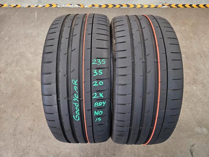 235/35/20 88Y NO GOODYEAR ZOMERBANDEN 6,6MM PROFIEL 2X, Auto-onderdelen, Banden en Velgen, 20 inch, Erkend duurzaam, Zomerbanden