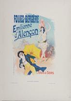 Jules Chéret (1836-1932) - Folies Bergère : Emilienne, Antiek en Kunst