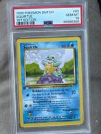 Pokémon - 1 Graded card - squirtle 1st edition Dutch - PSA, Hobby en Vrije tijd, Verzamelkaartspellen | Pokémon, Nieuw