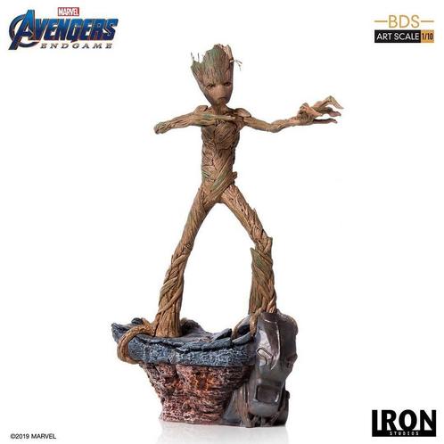 Avengers: Endgame BDS Art Scale Statue 1/10 Groot 24 cm, Verzamelen, Film en Tv, Nieuw, Ophalen of Verzenden