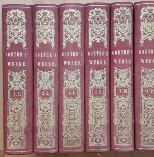 Johann Wolfgang von Goethe & Friedrich Schiller - Sämtliche, Antiek en Kunst, Antiek | Boeken en Bijbels