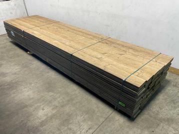 Veiling - 15x Steigerplank old look 500x19,5x3cm beschikbaar voor biedingen