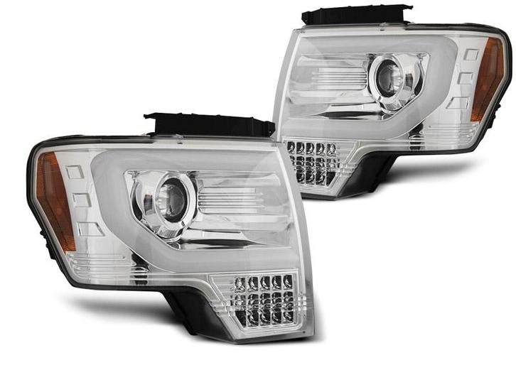 Koplampen | Ford | F150 MK12 2008-2014 | LED | Tube Light |, Auto-onderdelen, Verlichting, Nieuw, Ford, Verzenden
