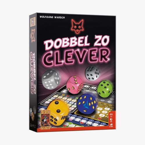 Dobbel Zo Clever bordspel van Scapino - Nu met korting!, Hobby en Vrije tijd, Gezelschapsspellen | Bordspellen, Nieuw, Verzenden