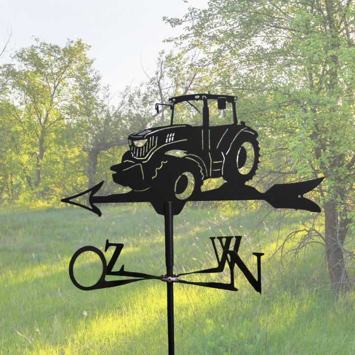 Windwijzer John Deere Trekker – stoere windvaan | Windwijzer, Tuin en Terras, Windwijzers en Windmolens, Nieuw, Verzenden
