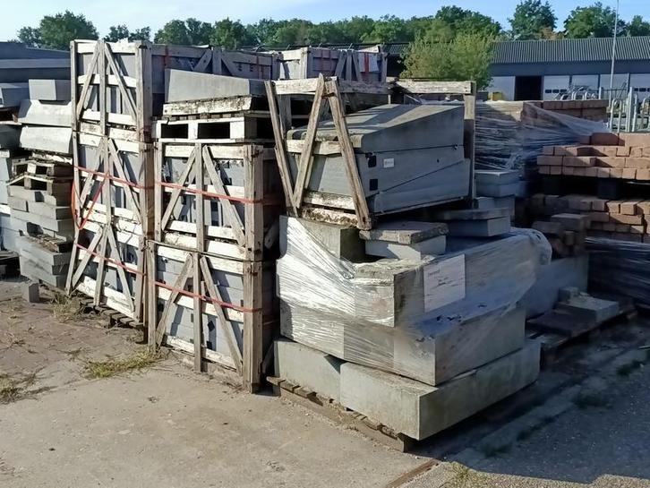 Partij natuurstenen blokken, Doe-het-zelf en Verbouw, Metselstenen