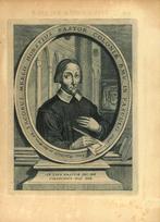 Portrait of Jacob Merlo Horstius, Antiek en Kunst, Kunst | Etsen en Gravures