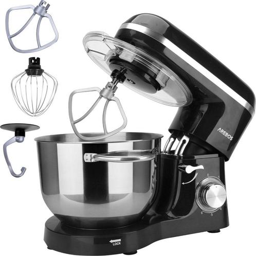 AREBOS Keukenmachine - 1500W - Keukenrobot - 6L - Keukenmixe, Witgoed en Apparatuur, Overige Witgoed en Apparatuur, Nieuw, Verzenden