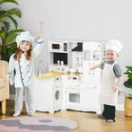 TRUUSK Houten Speelkeuken Kinderkeuken Houten Keuken Met Spo, Kinderen en Baby's, Speelgoed | Overig, Verzenden, Nieuw