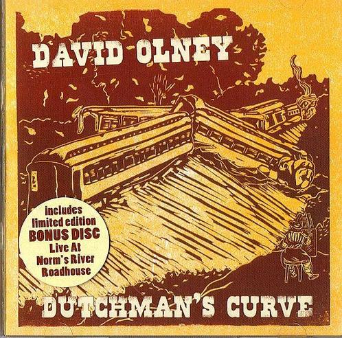 cd - David Olney - Dutchmans Curve, Cd's en Dvd's, Cd's | Overige Cd's, Zo goed als nieuw, Verzenden