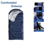 Slaapzak 3-Seizoenen Donkerblauw – Comfort En Warmte, Caravans en Kamperen, Slaapzakken, Nieuw