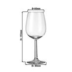 GGM Gastro | (6 stuks) Wijnglas - ESPRIT - 350 ml - |, Huis en Inrichting, Keuken | Servies, Verzenden, Nieuw, Effen