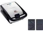 Tefal SW852D12 Snack Collection - Tosti ijzer - Multisnack, Verzenden, Nieuw