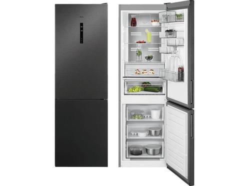 OUTLET AEG RCB732E5MB koelkast met vriezer (E, 250 kWh, 186, Witgoed en Apparatuur, Koelkasten en IJskasten, 160 cm of meer, 200 liter of meer