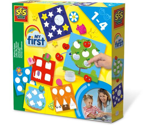 *My first- Vormen plakken (Knutselpakketten), Kinderen en Baby's, Speelgoed | Educatief en Creatief, Knutselen, Nieuw, Verzenden