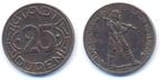 25 Pfennig 1919 Dueren: Notmunten, Postzegels en Munten, Munten | Nederland, Verzenden