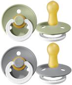 Bibs Sage/Cloud Glow in the Dark 6-18 mnd 2 Stuks Fopspeen, Verzenden, Nieuw