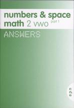 Answers Numbers and space 3 Vwo 1 9789011094345, Boeken, Zo goed als nieuw, Verzenden