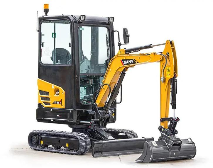 Sany SY18C, Zakelijke goederen, Machines en Bouw | Kranen en Graafmachines, Graafmachine, Ophalen
