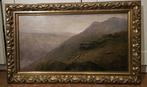 Franse school (XIX) - Paisaje de montagne - NO RESERVE, Antiek en Kunst, Kunst | Schilderijen | Klassiek