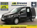 Volkswagen Caddy 2.0 TDI L1H1 AUT 2xSchuifd Carplay €279pm, Auto's, Bestelauto's, Automaat, Volkswagen, Zwart, Diesel