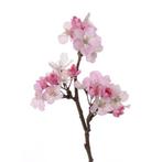 Roze appelbloesem kunstbloem/tak met 17 bloemetjes 36 cm -.., Huis en Inrichting, Kamerplanten, Ophalen of Verzenden