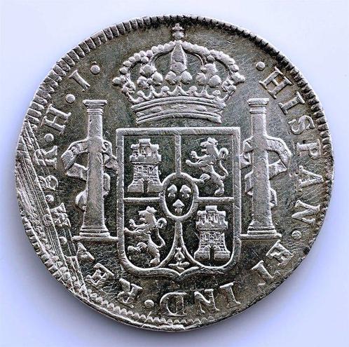 Spanje. Fernando VII. 8 Reales 1810 HJ. México, Postzegels en Munten, Munten | Europa | Niet-Euromunten