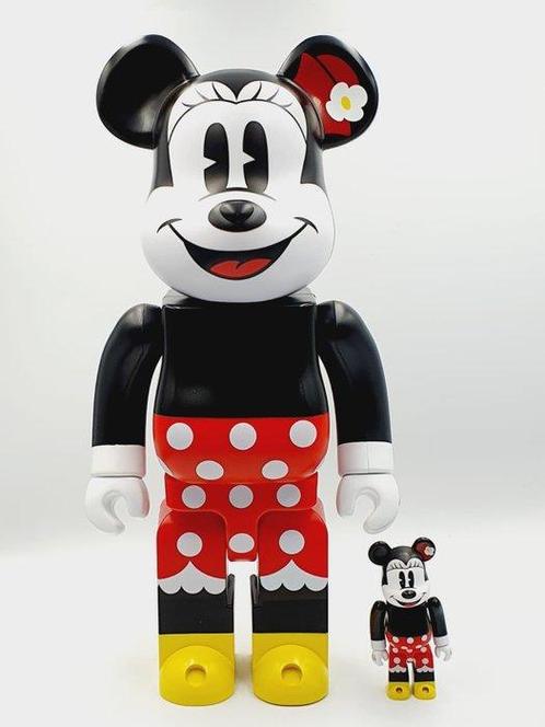 Disney x Medicom Toy Be@rbrick - Disney Minnie Mouse 400% &, Antiek en Kunst, Kunst | Schilderijen | Modern