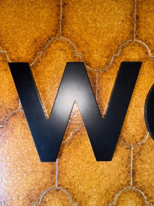 Reclamebord - Hout, Antiek en Kunst, Antiek | Wandborden en Tegels