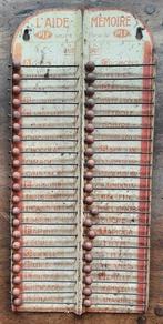 Aide Mémoire Pif alimentaire - Reclamebord - Tole