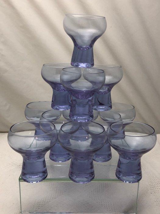 Kelk (12) - Glas - servies voor twaalf, Antiek en Kunst, Curiosa en Brocante